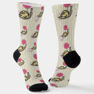 Chaussette Sadie l'escargot