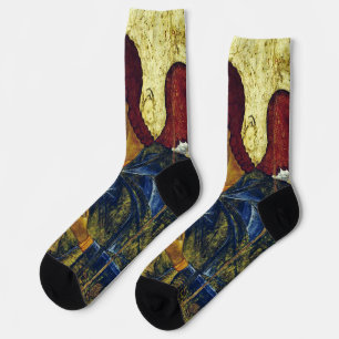 Chaussette Saint Ange Gabriel Icône Orthodoxe