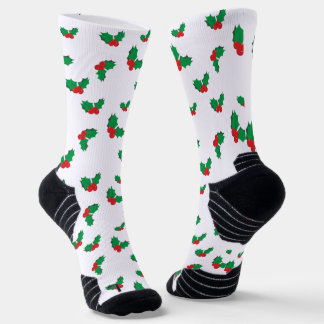 Chaussette Saint Noël sur chaussettes de sport