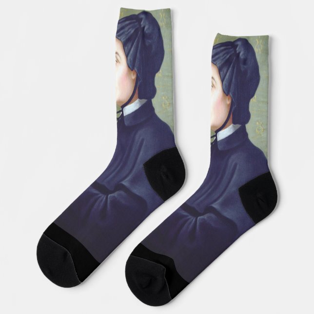 Chaussette Sainte Elizabeth Ann Seton (Gauche)
