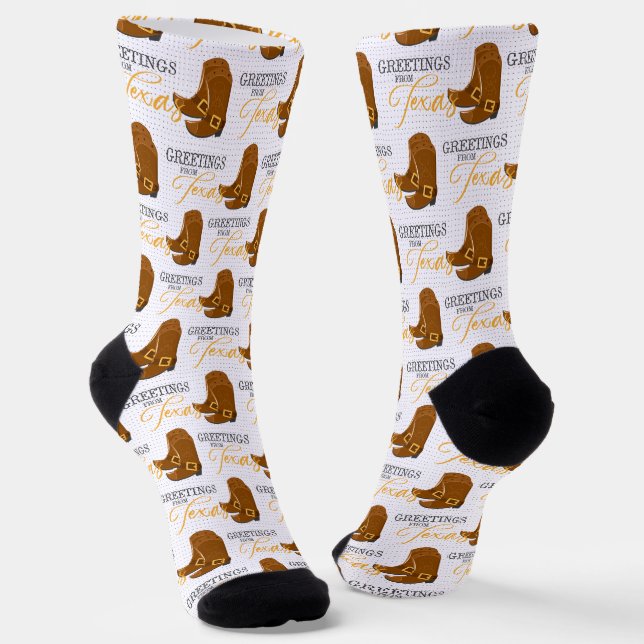 Chaussette Salutations De Texas Socks (Angulaire)