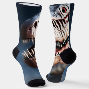 Chaussette Salutations Mon Fellow T Rexs, Chaussettes d'équip