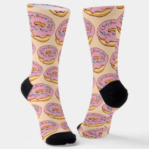 Chaussette Saupoudrer les chaussettes de beignets
