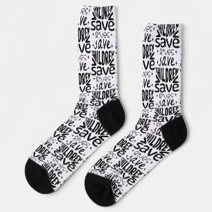 Chaussette Sauver les enfants, sauver des vies