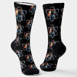 Chaussette Science des chats spatiaux