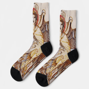 Chaussette Seraphim Angel entourent le trône divin