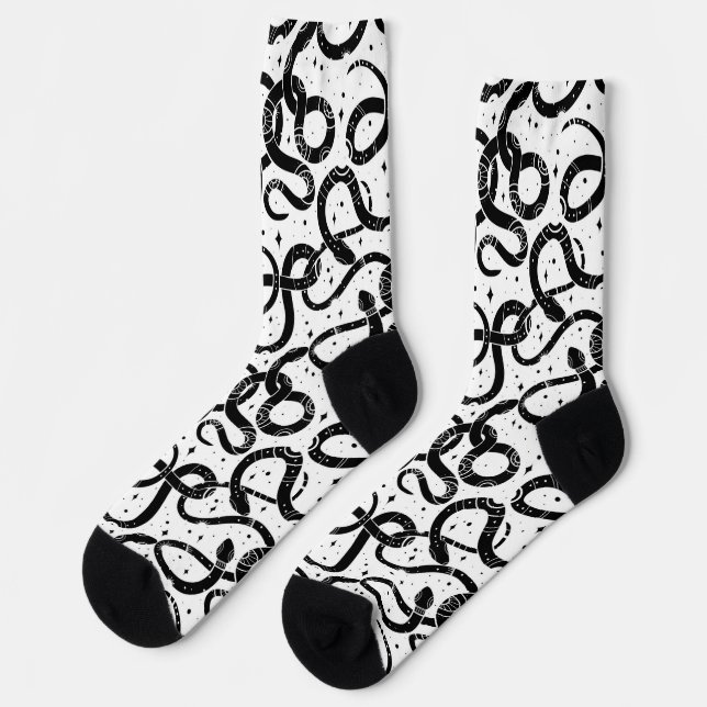 Chaussette Serpents de Boho (Gauche)