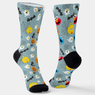 Chaussette Sesame Street Cute Motif Halloween