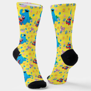Chaussette Sesame Street Pâques Motif de panier