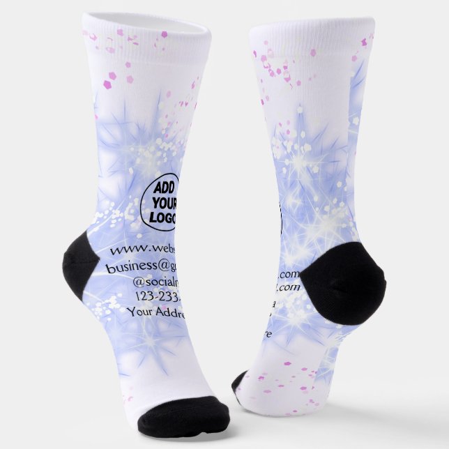 Chaussette simple et minimal ajoutez votre logo/votre design  (Angulaire)