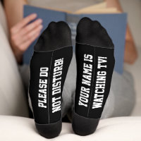 Socks de message PERSONNALISÉS
