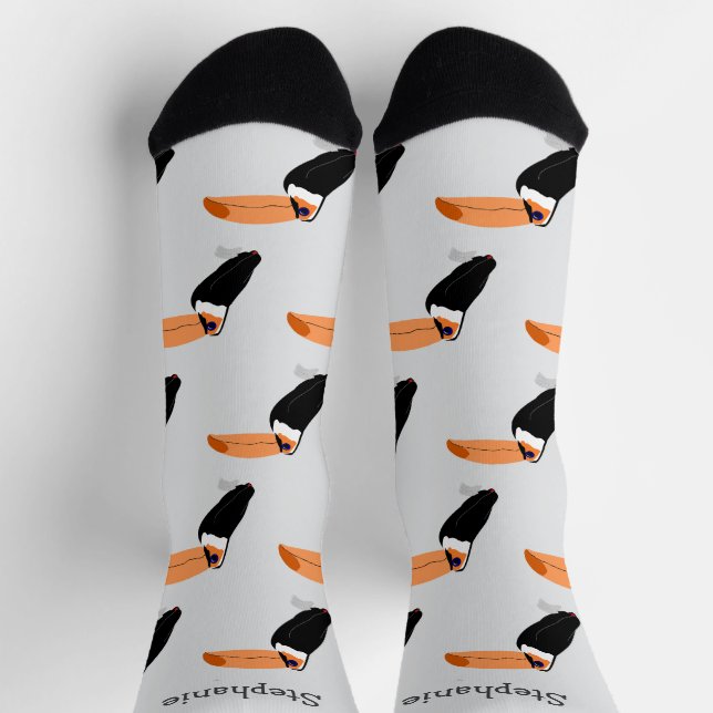Chaussette Socks Toucan Design (Haut)