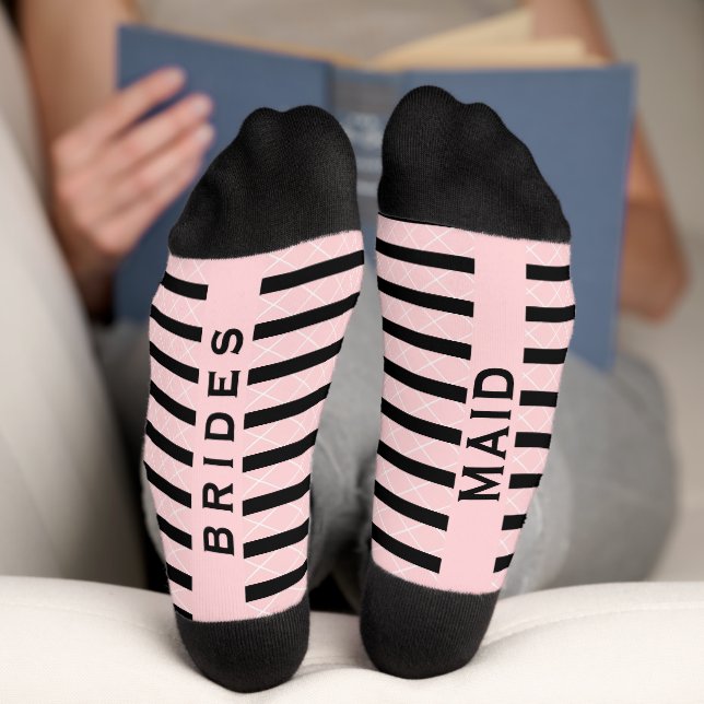 Chaussette Soirée de mariage d'une servante, Chaussettes rose (Fond)