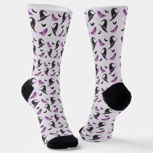 Chaussette Sorcière Casquette violet Chaussures et chauves-so