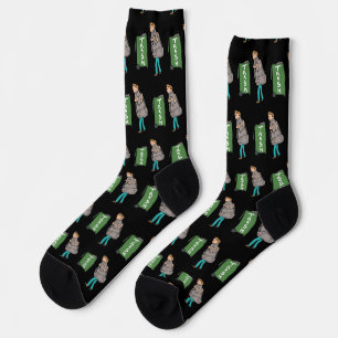 Chaussette Sortez Les Ordures