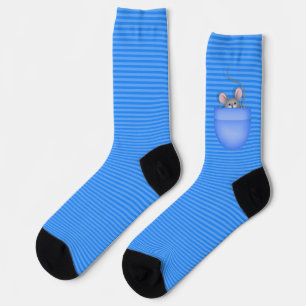 Chaussette Souris en poche