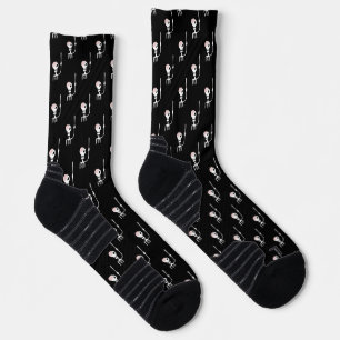 Chaussette Squelette d'Halloween avec épée