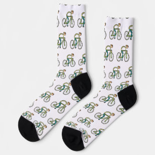 Chaussette Stickman cycliste
