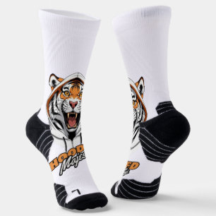 Chaussette Style sauvage   Mode du logo du tigre