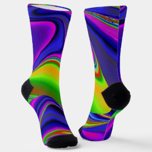 Chaussette Summerrainbow, Rainbowart 3D Abstrait