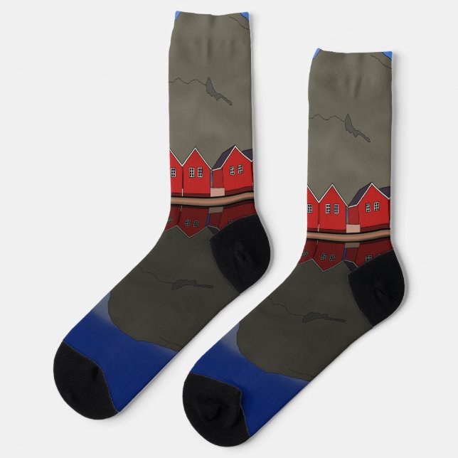 Chaussette Sunndalsøra Norvège (Gauche)