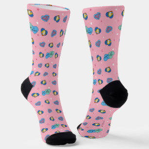 Chaussette Supergirl "L'avenir est féminin"
