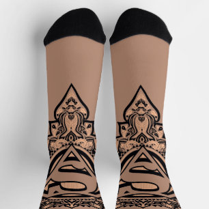 Chaussette Supergirl Mandala Graphic