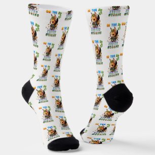 Chaussette Sur la chasse guerrière de Pâques