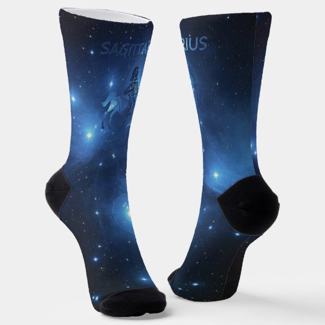 Chaussette Symbole du Sagittaire zodiaque (Angulaire)