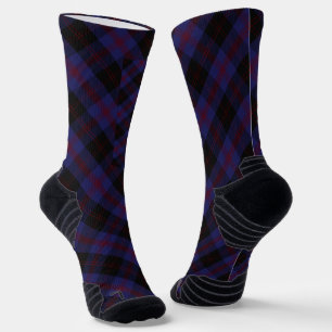 Chaussette Tartan de district d'Angus Plaid écossais