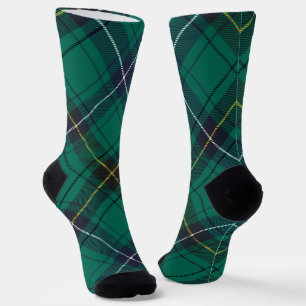 Chaussette Tartan Plaid Vert Rustique Henderson