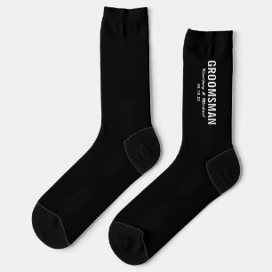 Chaussette Témoin de mariage amusant