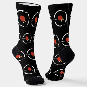 Chaussette Tennis De Table Dormir Répéter Le Ventilateur De S