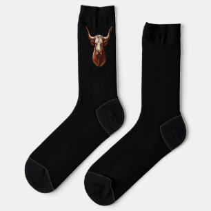 Chaussette Texas Longhorn