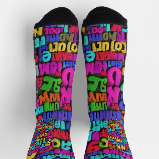 Chaussette Textes sans signification