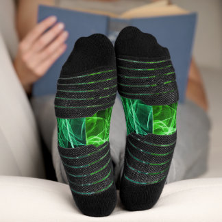 Chaussette Texture de volute de fumée élégante