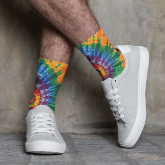 Chaussette Tie Dye Motif psychédélique