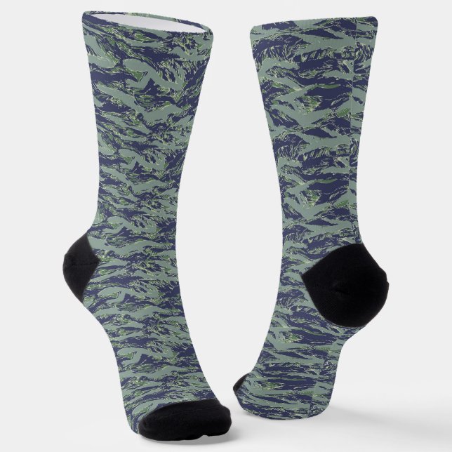 Chaussette Tigerstripe Camouflage Motif militaire (Angulaire)