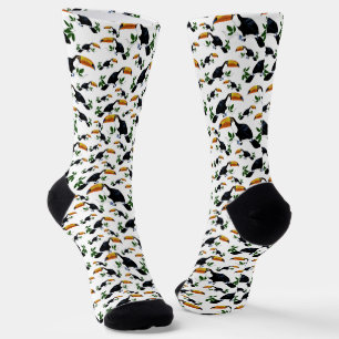 Chaussette Toucans Tropicaux - Jungle Ludique