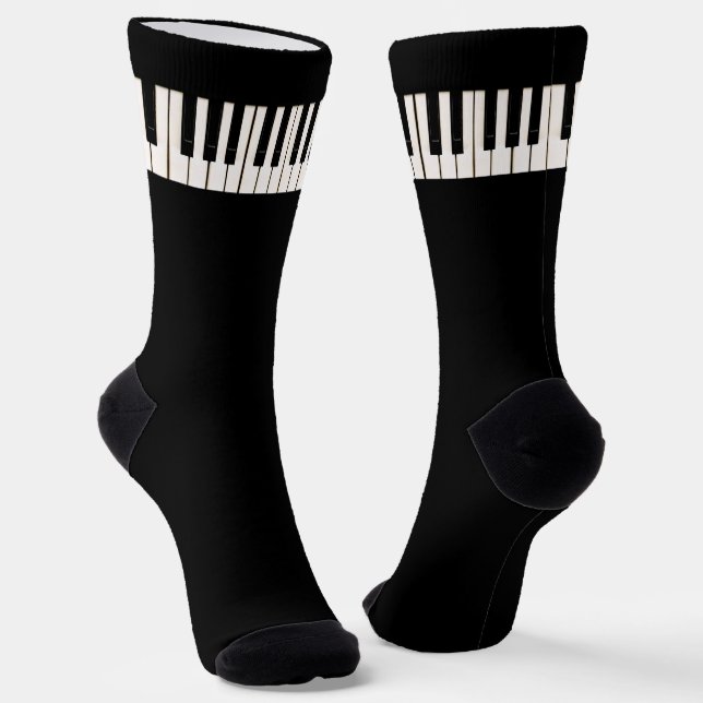 Chaussette Touches de piano  (Angulaire)