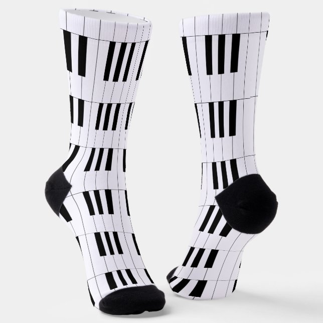 Chaussette Touches de piano (Angulaire)