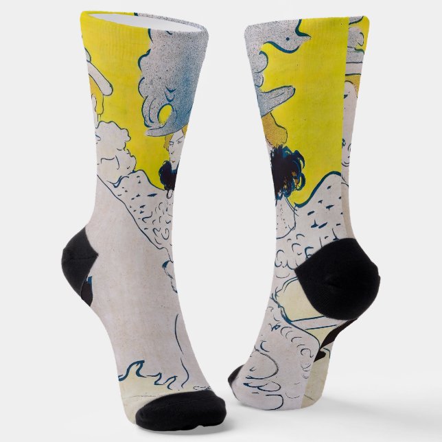 Chaussette Toulouse-Lautrec - Troupe de Mlle Eglantine (Angulaire)