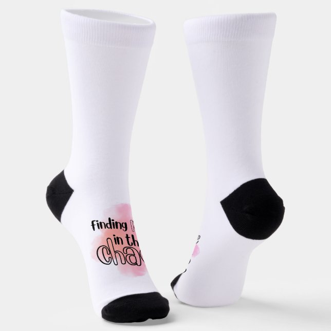 Chaussette Trouver la paix (Angulaire)