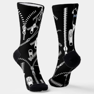 Chaussette Trouvez vos zippers.bx4 Black BG
