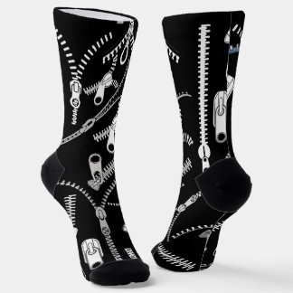 Chaussette Trouvez vos zippers.bx4 Black BG