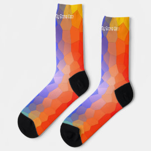 Chaussette Tu Me Frappes Les Chaussettes ! -Chaussettes