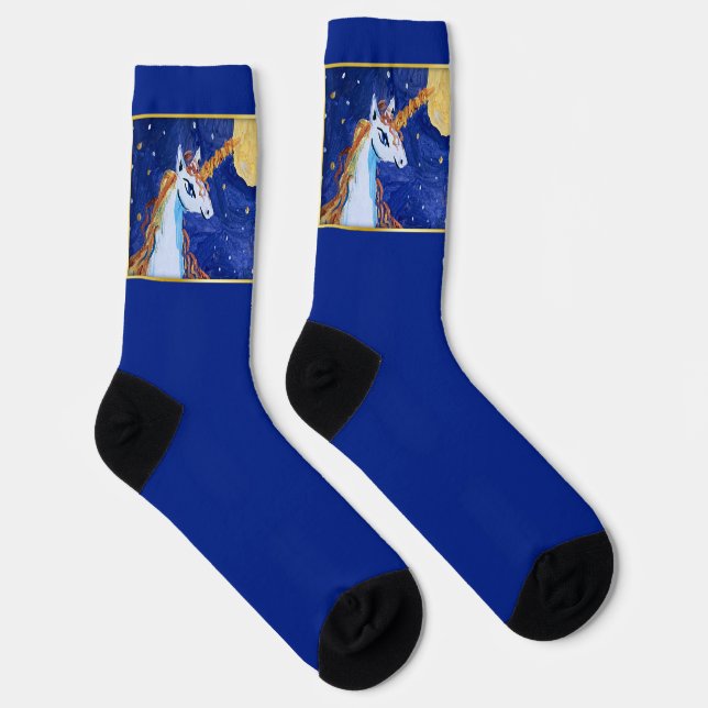 Chaussette Unicorn "Art by Kids" (Droite)