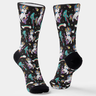 Chaussette Unicornes musicales