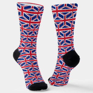 Chaussette Union Jack Socks Royaume-Uni patriotique britanniq