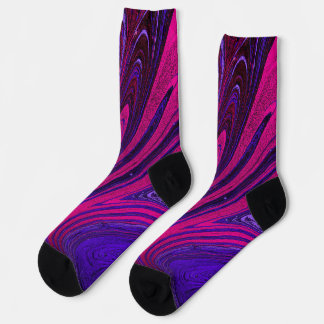 Chaussette Unisex Abstract Painting Crew Sock